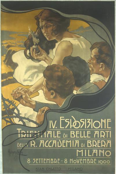 IV Esposizione Triennale di Belle Arti della R. Accademia di Brera Milano / 8 settembre-8 novembre 1900