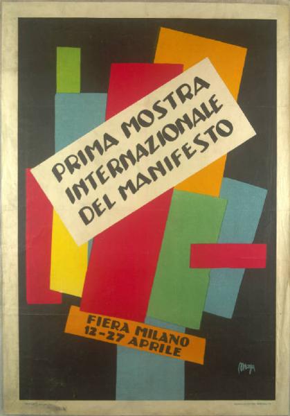 Prima mostra internazionale del manifesto