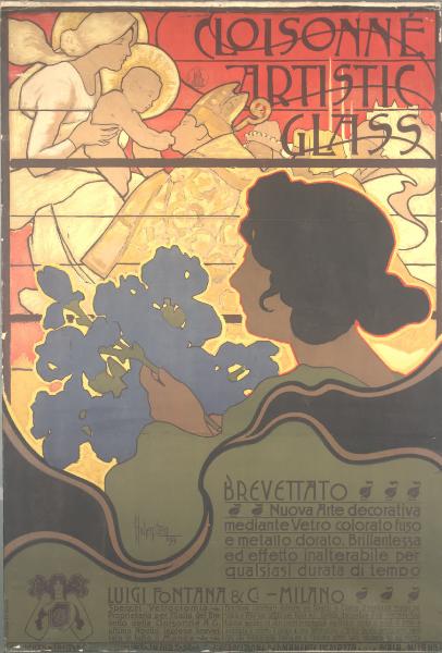 Cloisonné artistic glass / Luigi Fontana & C. Milano