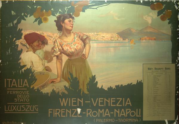 Italia Luxuszug - Ferrovie dello Stato / Wien-Venezia, Firenze-Roma-Napoli (Palermo-Taormina)