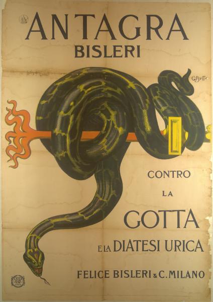Antagra Bisleri contro la gotta e la diatesi urica