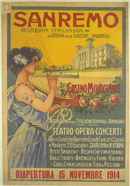 Sanremo, Riviera Italiana 1907