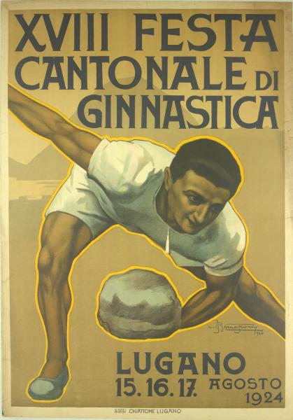XVIII Festa cantonale di ginnastica. Lugano 1924