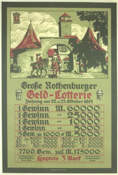Grosse Rothenburger - Geld Lotterie