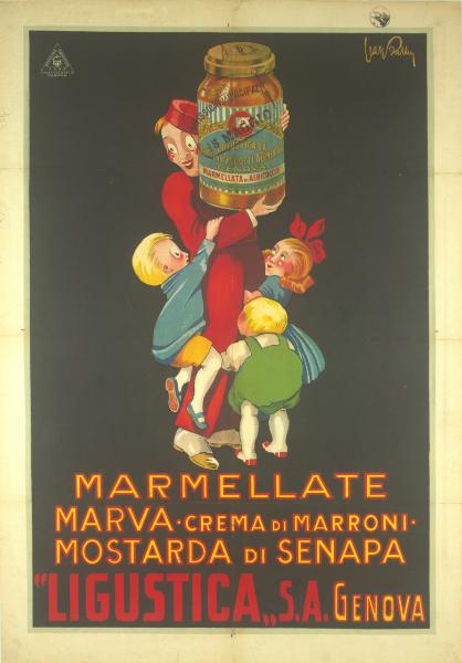 Marmellate. "Ligustica" S.A. Genova