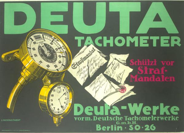 Deuta Tachometer schuetzt vor Strafmandaten