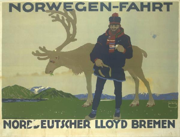 Norwegen Farht Nordeutschen Lloyd Bremen