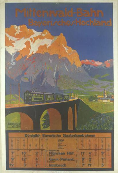 Mittenwald Bahn - Bayerisches Hochland