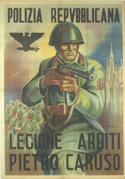 Polizia repubblicana. Legione Arditi Pietro Caruso