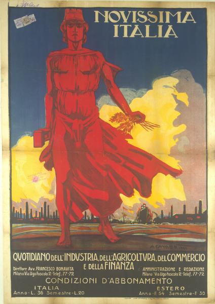 Novissima Italia. Quotidiano dell'industria, dell'agricoltura, del commercio e della finanza