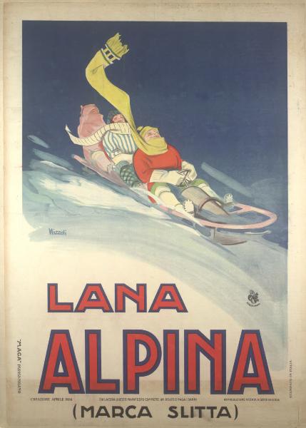Lana Alpina / (Marca Slitta)