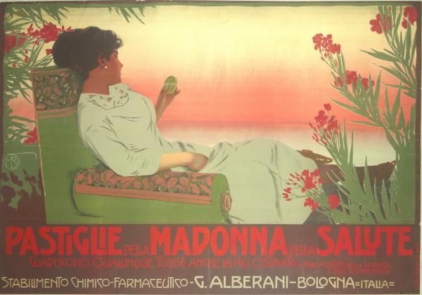 Pastiglie della Madonna della Salute / Stabilimento chimico-farmaceutico G. Alberani - Bologna, Italia