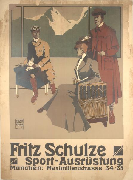 Fritz Schulze. Sport - Ausrustung