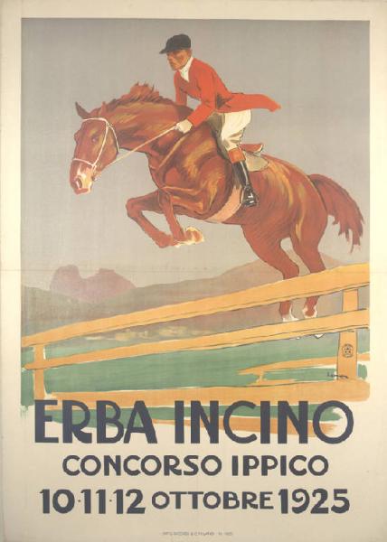Erba Incino Concorso Ippico, 1925