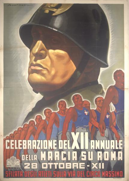 Celebrazione del XII Annuale della Marcia su Roma
