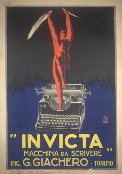 "Invicta" macchina da scrivere