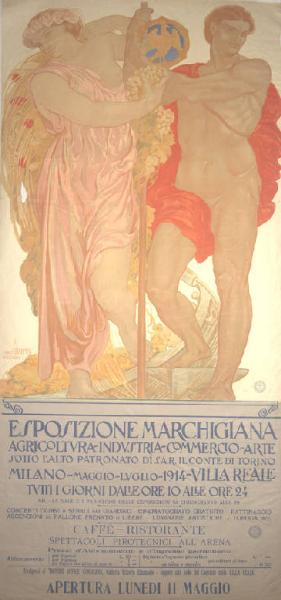 Esposizione Marchigiana Agricoltura, Industria, Commercio, Arte, Milano 1914