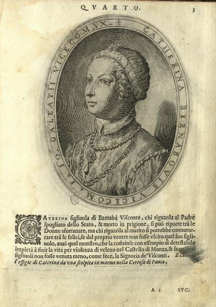 Ritratto di Caterina Bernabò Visconti