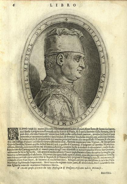 Ritratto di Filippo Maria Visconti