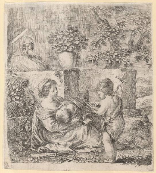 La Vergine, il Bambino, San Giovanni Battista e Santa Elisabetta