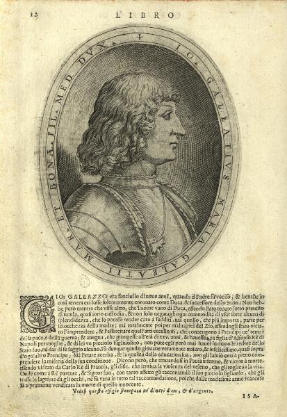 Ritratto di Gian Galeazzo Maria Sforza