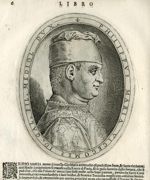 Ritratto di Filippo Maria Visconti