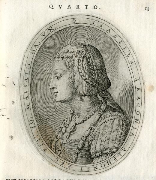 Ritratto di Isabella d'Aragona