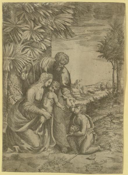 Sacra Famiglia con San Giovannino