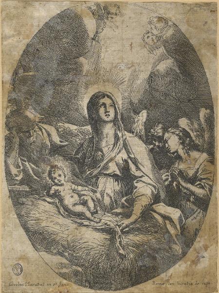 Sacra Famiglia con angeli