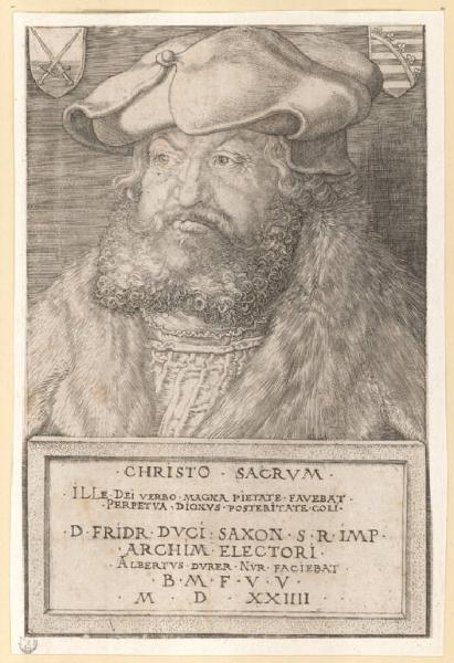 Ritratto di Federico il Saggio, duca di Sassonia