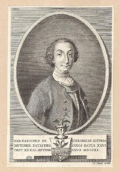Ritratto di Bernardino Conrad d'Austria