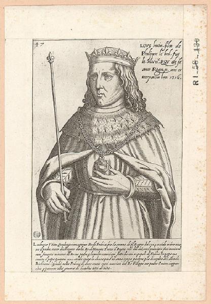Ritratto di Luigi X il Caparbio (le Hutin) re di Francia