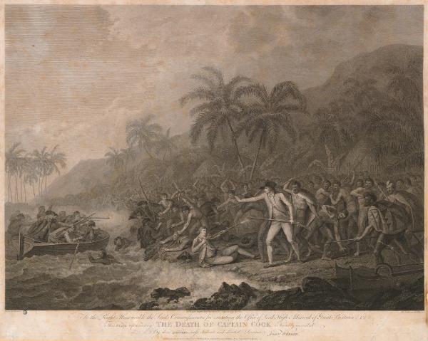 The death of Captain Cook