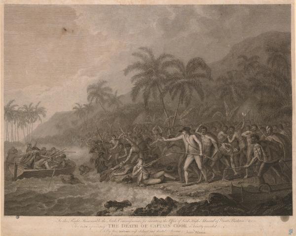 The death of Captain Cook