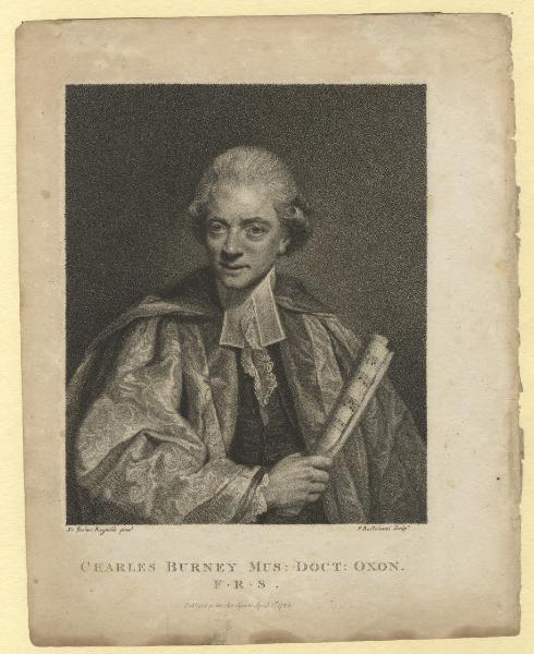 Charles Burney Mus. Doc. Oxon FRS