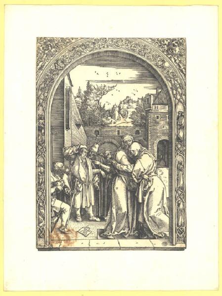 San Gioacchino e Sant'Anna si incontrano alla porta d'oro