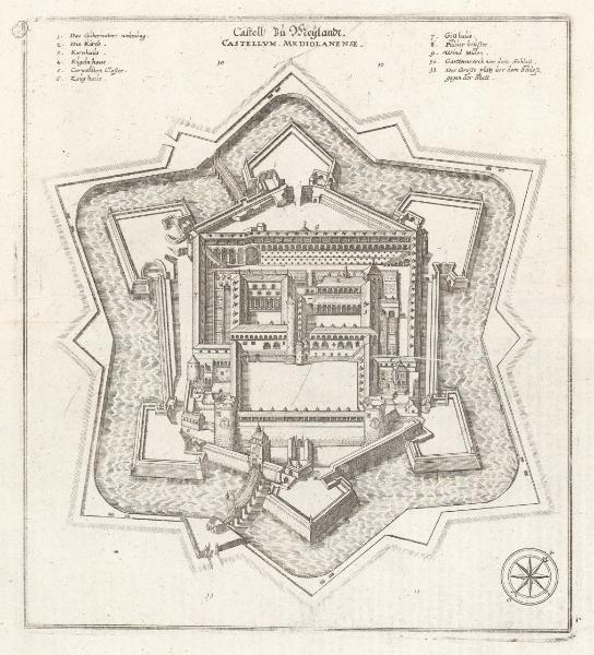 Castell zu Meylandt. Castellum Mediolanense