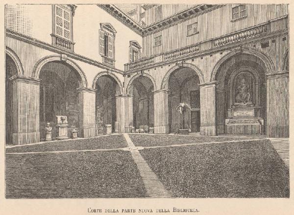 Milano. Biblioteca Ambrosiana (Cortile)