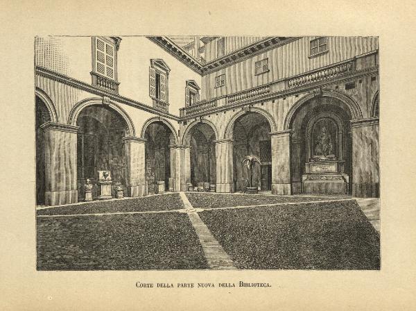 Milano. Biblioteca Ambrosiana (Cortile)