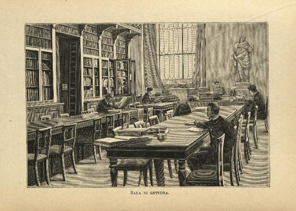 Milano. Biblioteca Ambrosiana (Sala di lettura)