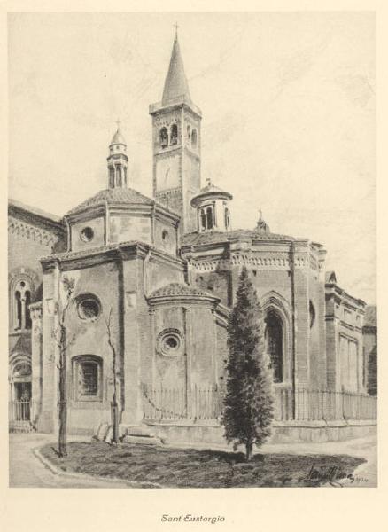 Milano. Chiesa di S. Eustorgio