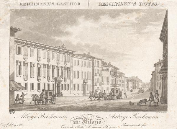 Milano. Albergo Reichmann