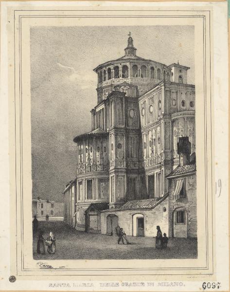 Milano. Chiesa di S. Maria delle Grazie