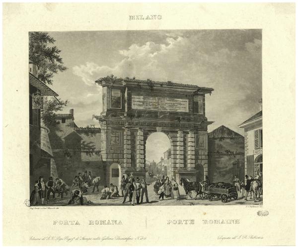 Milano. Porta Romana