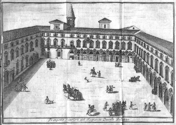 Milano. Palazzo Reale (Cortile)