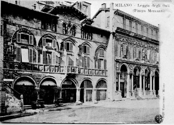 Milano. Loggia degli Osii