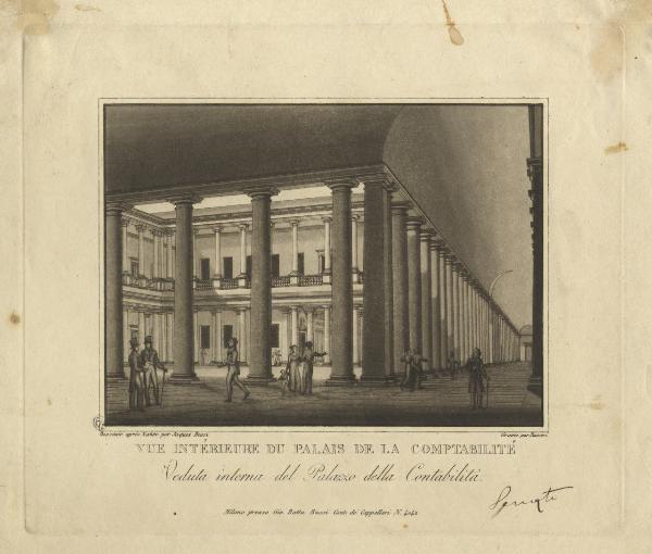 Milano. Palazzo del Senato ex Collegio Elvetico