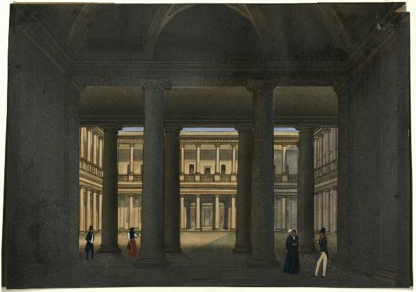 Milano. Palazzo del Senato ex Collegio Elvetico