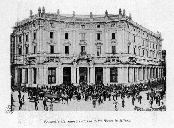 Milano. Palazzo della Borsa