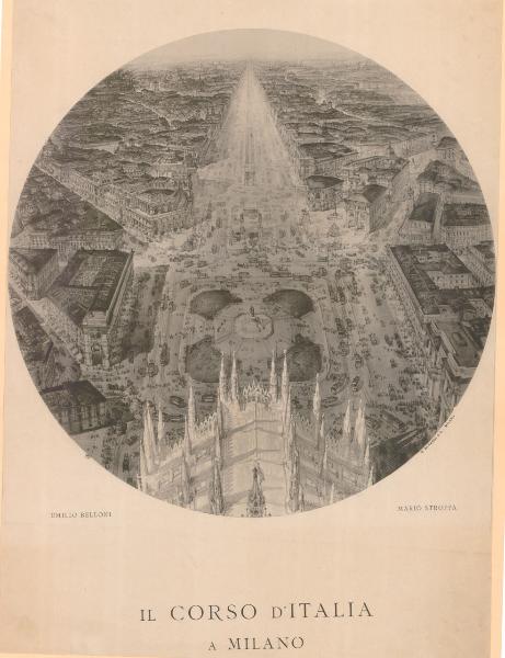 Il Corso d'Italia a Milano